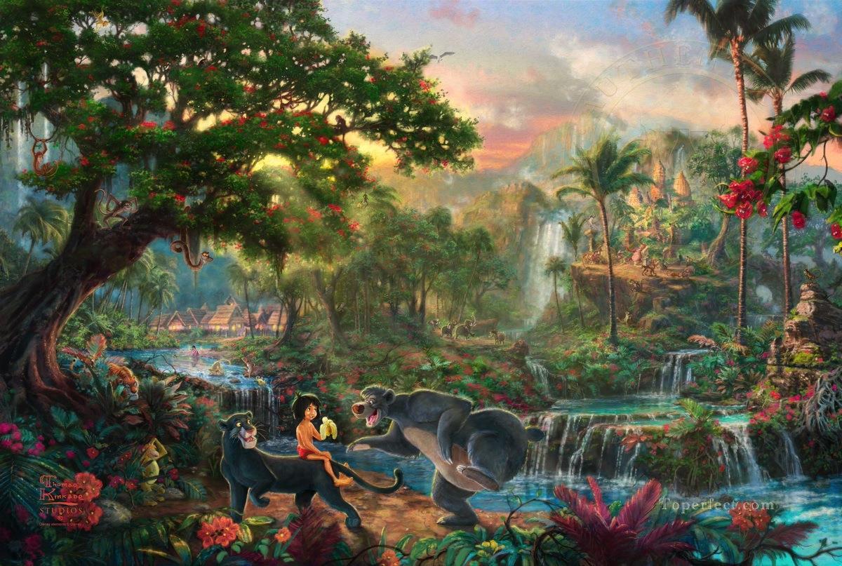 The Jungle Book TK Disney Oil Paintings